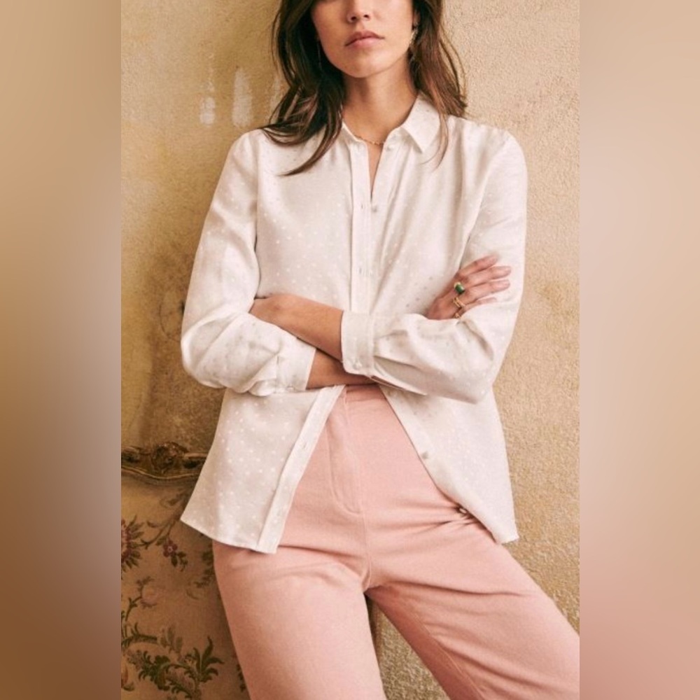 Sezane Martin Trousers Pink - Size 38